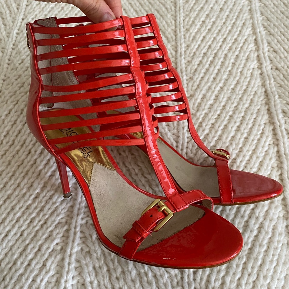 Michael Kors heels Orange/Red